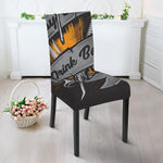 Play Dart Drink Beer Print Dining Chair Slipcover