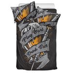 Play Dart Drink Beer Print Duvet Cover Bedding Set