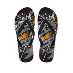 Play Dart Drink Beer Print Flip Flops