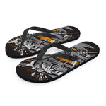 Play Dart Drink Beer Print Flip Flops