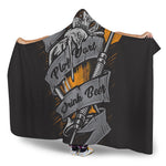 Play Dart Drink Beer Print Hooded Blanket