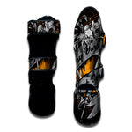 Play Dart Drink Beer Print Muay Thai Shin Guard
