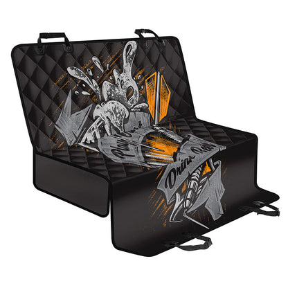 Play Dart Drink Beer Print Pet Car Back Seat Cover