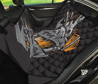 Play Dart Drink Beer Print Pet Car Back Seat Cover