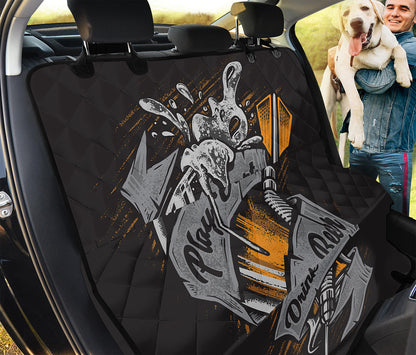 Play Dart Drink Beer Print Pet Car Back Seat Cover