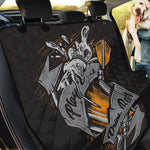 Play Dart Drink Beer Print Pet Car Back Seat Cover