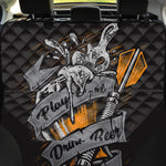 Play Dart Drink Beer Print Pet Car Back Seat Cover