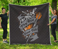 Play Dart Drink Beer Print Quilt