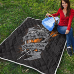 Play Dart Drink Beer Print Quilt