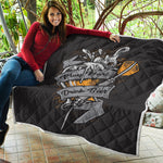 Play Dart Drink Beer Print Quilt