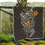 Play Dart Drink Beer Print Quilt