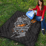 Play Dart Drink Beer Print Quilt