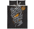 Play Dart Drink Beer Print Quilt Bed Set