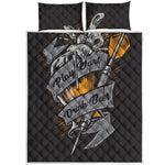 Play Dart Drink Beer Print Quilt Bed Set