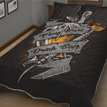 Play Dart Drink Beer Print Quilt Bed Set
