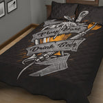 Play Dart Drink Beer Print Quilt Bed Set