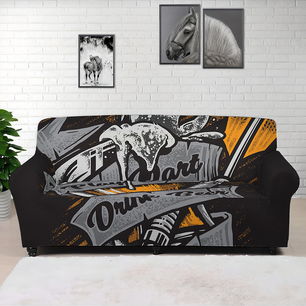 Play Dart Drink Beer Print Sofa Cover
