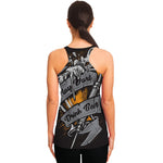 Play Dart Drink Beer Print Women's Racerback Tank Top