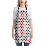 Playing Card Suits Pattern Print Apron