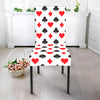 Playing Card Suits Pattern Print Dining Chair Slipcover