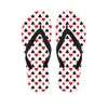 Playing Card Suits Pattern Print Flip Flops