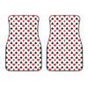 Playing Card Suits Pattern Print Front Car Floor Mats