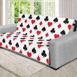 Playing Card Suits Pattern Print Futon Protector