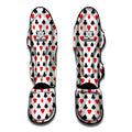 Playing Card Suits Pattern Print Muay Thai Shin Guards
