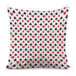 Playing Card Suits Pattern Print Pillow Cover