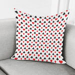Playing Card Suits Pattern Print Pillow Cover
