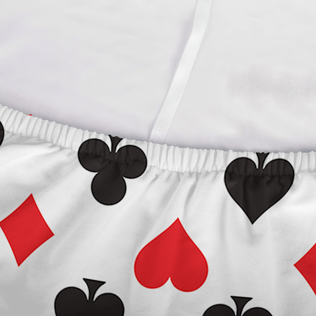 Playing Card Suits Pattern Print Sofa Cover