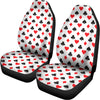 Playing Card Suits Pattern Print Universal Fit Car Seat Covers
