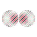 Poker Playing Card Suits Pattern Print Car Coasters