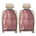Polar Bear And Snowflake Pattern Print Car Seat Organizers