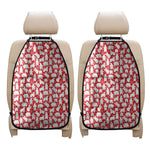 Polar Bear And Snowflake Pattern Print Car Seat Organizers