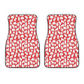Polar Bear And Snowflake Pattern Print Front Car Floor Mats