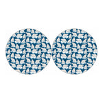 Polar Bear On Ice Pattern Print Car Coasters
