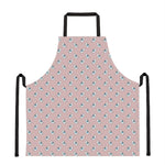 Polar Bear Reading Book Pattern Print Apron