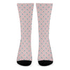 Polar Bear Reading Book Pattern Print Crew Socks