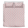 Polar Bear Reading Book Pattern Print Duvet Cover Bedding Set