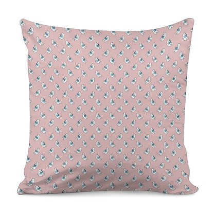 Polar Bear Reading Book Pattern Print Pillow Cover