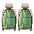 Polka Dot Banana Pattern Print Car Seat Organizers