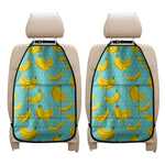 Polka Dot Banana Pattern Print Car Seat Organizers