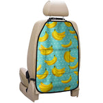 Polka Dot Banana Pattern Print Car Seat Organizers