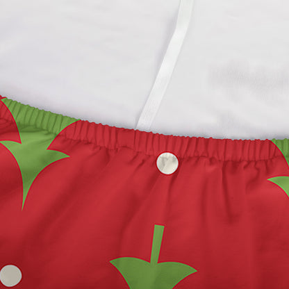 Polka Dot Christmas Tree Pattern Print Sofa Cover