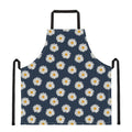Polka Dot Daisy Floral Pattern Print Apron