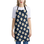 Polka Dot Daisy Floral Pattern Print Apron
