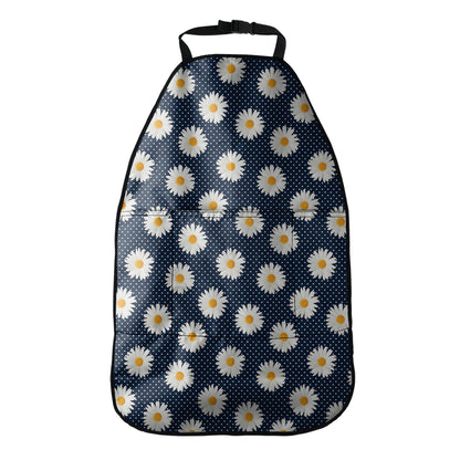 Polka Dot Daisy Floral Pattern Print Car Seat Organizers