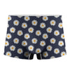 Polka Dot Daisy Floral Pattern Print Men's Boxer Briefs