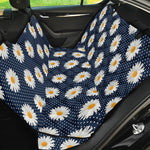 Polka Dot Daisy Floral Pattern Print Pet Car Back Seat Cover